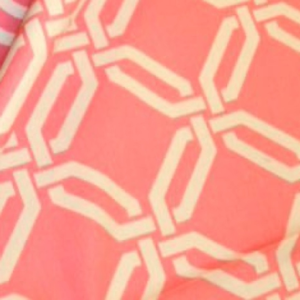 Jay Lattice in Blossom Pink Cotton Fabric